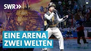 Eishockey amp Konzert von DJ Bobo – Hinter den Kulissen der SAP Arena Mannheim [upl. by Refiffej]