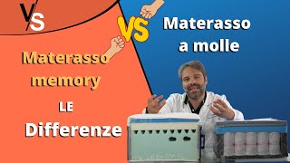 Differenza tra un materasso a molle e un Materasso Memory Foam [upl. by Hector434]