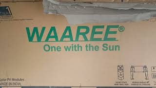 WAAREE 450W solar panel [upl. by Aicertap389]