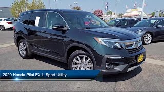 2020 Honda Pilot EXL Sport Utility Sacramneto Roseville Elk Grove Folsom Stockton [upl. by Ellezaj]