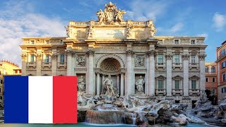 Fontaine de Trevi  son histoire et ses curiosités Vidéo en français [upl. by Kendre]