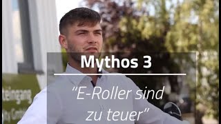 Mythen der EMobilität  Mythos 3 quotElektrofahrzeuge sind zu teuerquot [upl. by Ylatfen496]