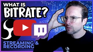 BITRATE Explained  Best Settings in OBS [upl. by Naitirb]