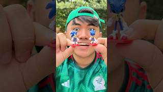 DULCES CON JUGUETES SONIC😱🍟🪀shorts humor [upl. by Seve167]