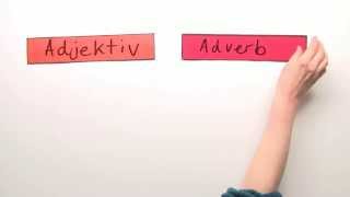 Die Adjektive und Adverbien  Englisch  Grammatik [upl. by Busby]