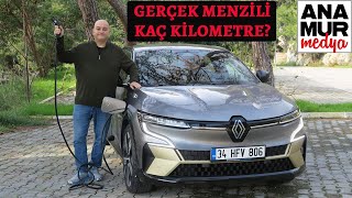 Gerçek menzili kaç kilometre  Renault Megane ETech EV60 Iconic 2023 Test [upl. by Attenwahs]