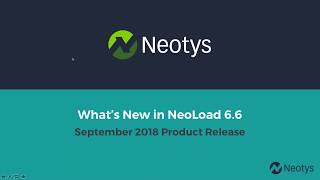 NeoLoad 6 6 Webinar Release [upl. by Oludoet240]