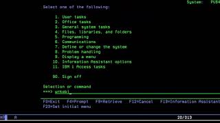 Introducción a los comandos básicos de AS400 IBMi [upl. by Anicnarf]