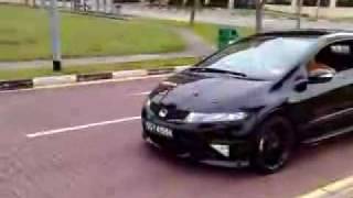 Honda Civic Type R Acceleration FN2 VSA [upl. by Eannaj]