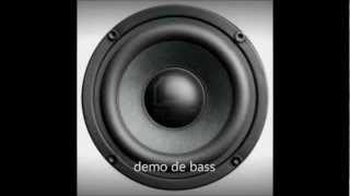 test de bass pour ces enceinte [upl. by Ainedrag]