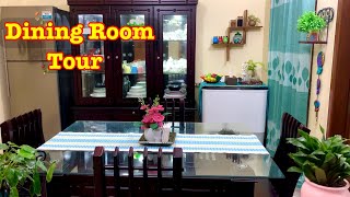 Dining Room Tour  Bangladeshi Small Dining Room Organization 2022  Simple Dining Room Décor Ideas [upl. by Ueik]