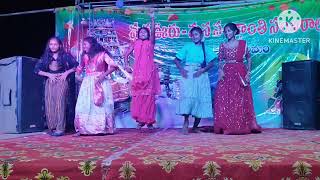 orori yogi songs dance by manumakonda grils [upl. by Ylyl]