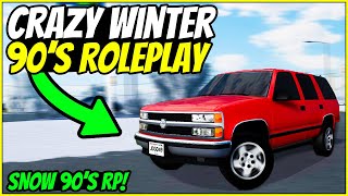 Crazy 90s WINTER ROLEPLAY  Greenville Roblox [upl. by Anu]