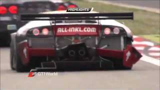 FIA GT1 World Championship  Round 6  Nurburgring  Championship Race highlights  GT World [upl. by Adolpho374]