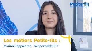 Métiers Petitsfils  La responsable RH selon Marina Pappalardo [upl. by Yna92]