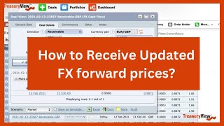 How to Receive Updated FX forward prices Stepbystep guide [upl. by Barrett]