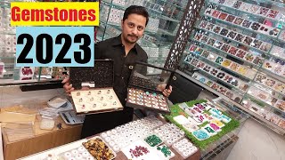 Aqeeq  Feroza  Zamurd  Ruby  Yaqoot  Gemstones Prices Sarafa Bazar Rawalpindi Pakistan 2023 [upl. by Uoliram]