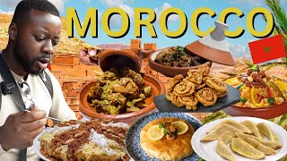 Best STREET FOOD in MOROCCO  MARRAKECH FES amp ESSAOUIRA FOOD TOUR [upl. by Monroy]