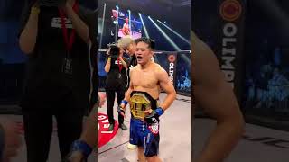 ZHENG BO QIE the new JCK flyweight title holder [upl. by Llennahs]