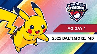 VG Day 1  2025 Pokémon Baltimore Regional Championships [upl. by Reichert]