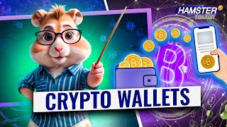 Crypto Wallets Explained Custodial and Non Custodial Wallets ⚡️ Hamster Academy [upl. by Enelyt]