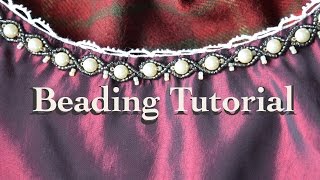 Beading Tutorial  Wrapped Pearls [upl. by Markus]