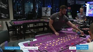 Découvrez la profession de croupier [upl. by Layod]