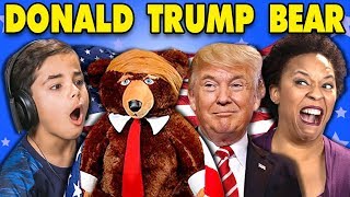 GENERATIONS REACT TO DONALD TRUMP TEDDY BEAR TRUMPY BEAR [upl. by Malonis]