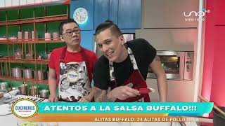 ALITAS BÚFFALO  Cocinero Pablo Cortez [upl. by Lednem]