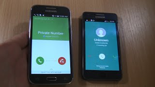 Double Via Fake call at the Same Time 2 Samsung Galaxy [upl. by Yendys]