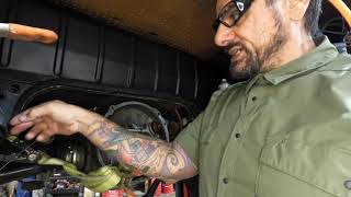 Replacing an Aircooled VW Engine to body seal [upl. by Baecher]