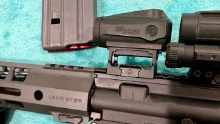 Replacing my red dot for a Green dot Sig Sauer Romeo 5 [upl. by Iderf]