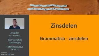 Zinsdelen Grammatica zinsdelen [upl. by Ham857]