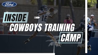 Inside Cowboys Training Camp New Faces in Oxnard  Dallas Cowboys 2024 [upl. by Wilinski]