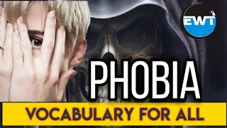 Different kinds of Phobia Meaning  English Vocabulary  CBSE  For all Classes  REPORT ARTICLE [upl. by Nepil]