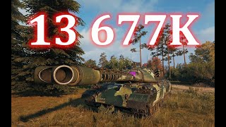 Type 71 136K Damage World of Tanks Replays [upl. by Nairbal]