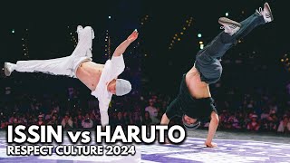 Bboy Issin vs Bboy Haruto  Respect Culture Taiwan 2024 [upl. by Ancell]