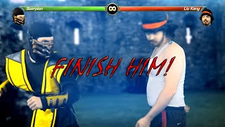 REAL MORTAL KOMBAT  The Krypt Halloween Special MK Parody [upl. by Edgard293]