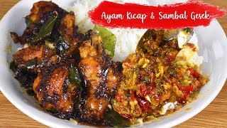 AYAM MASAK KICAP DAN SAMBAL GESEK ALA 3 BUDAK GEMUK  NASI ALA 3 BUDAK GEMUK [upl. by Renaud]