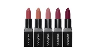 Smashbox Be Legendary 5piece MatteCream Lipstick Set [upl. by Schulze]