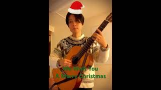 We Wish You A Merry Christmas guitar classicalguitar [upl. by Anaid]