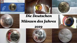 DIE DEUTSCHEN MÜNZEN  2 0 1 9 [upl. by Caasi282]