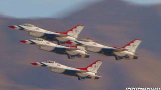 Aviation Nation 2011  USAF Thunderbirds Complete Demonstration [upl. by Elegna330]