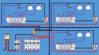 electrician college wiring projector board wiring home [upl. by Zaller349]