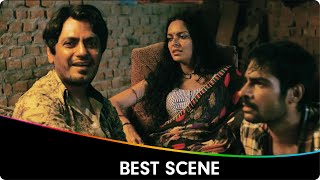 Best Scene  Nawazuddin Siddiqui Bidita Bag Jatin Goswami  Babumoshai Bandookbaaz [upl. by Handel483]