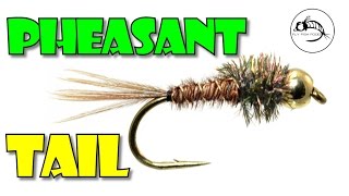 Fly Tying Tutorial Easy Pheasant Tail Nymph by Fly Fish Food [upl. by Pucida40]