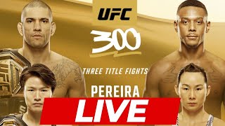 UFC 300 PRESS CONFERENCE Alex Pereira vs Jamahal Hill  LIVE STREAM [upl. by Andreas]