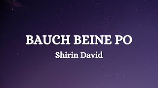 Shirin David  Bauch Beine Po Lyrics [upl. by Jamaal356]