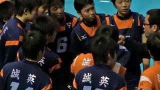 Volleyball 大阪国際滝井 × 誠英 23 春高バレー2012107 [upl. by Donell]