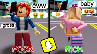 Brookhaven But I TEST ODERS on SNAPCHATRICH vs POOR [upl. by Marsden184]